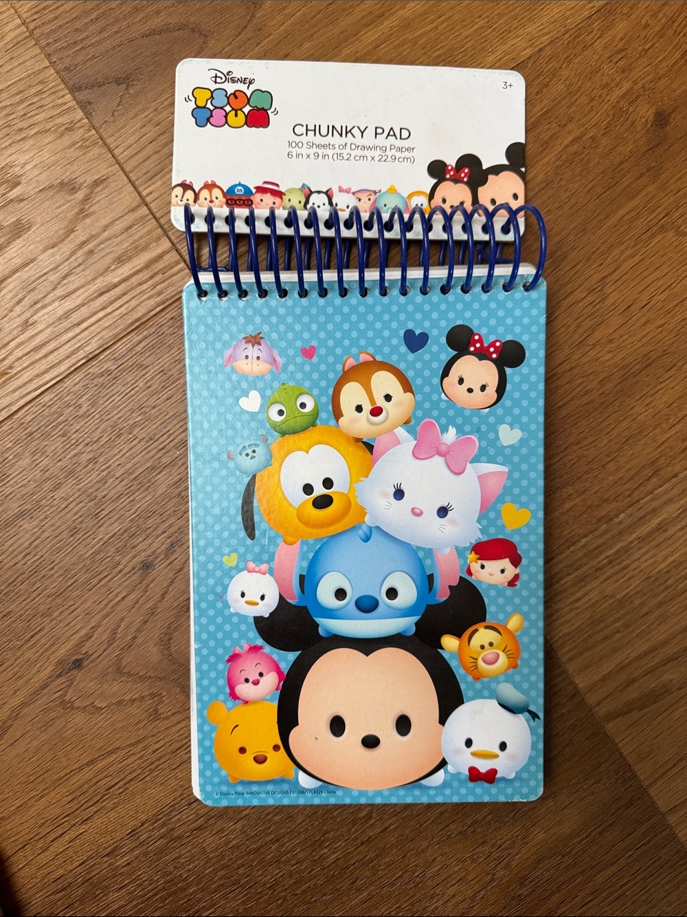 Blue Tsum Tsum Notebook